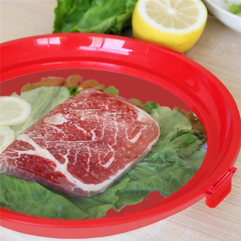 2 шт. Clever поднос Fresh Еда Кухня хранения Круглый Пищевой аксессуары декоративные