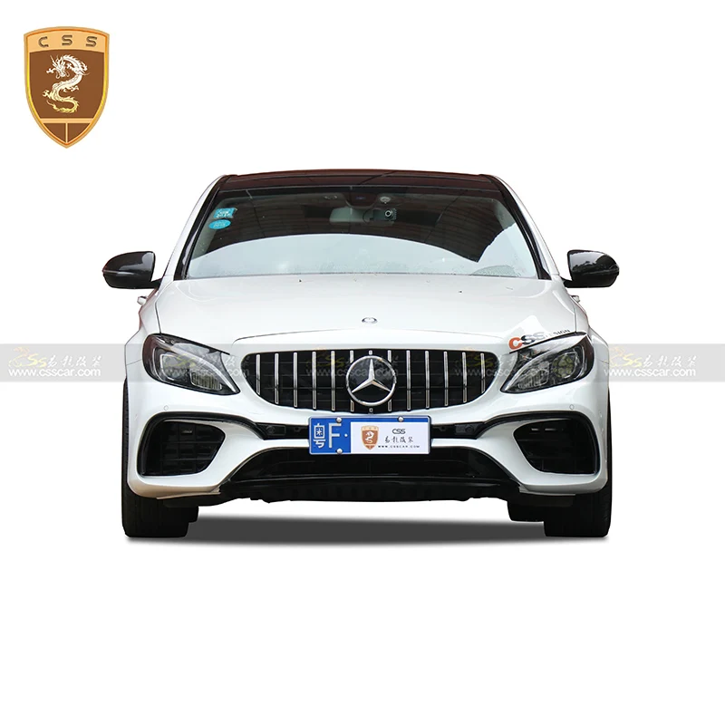 CSSYL эксклюзивная поставка W205 C65 PUR передний бампер основная решетка губа