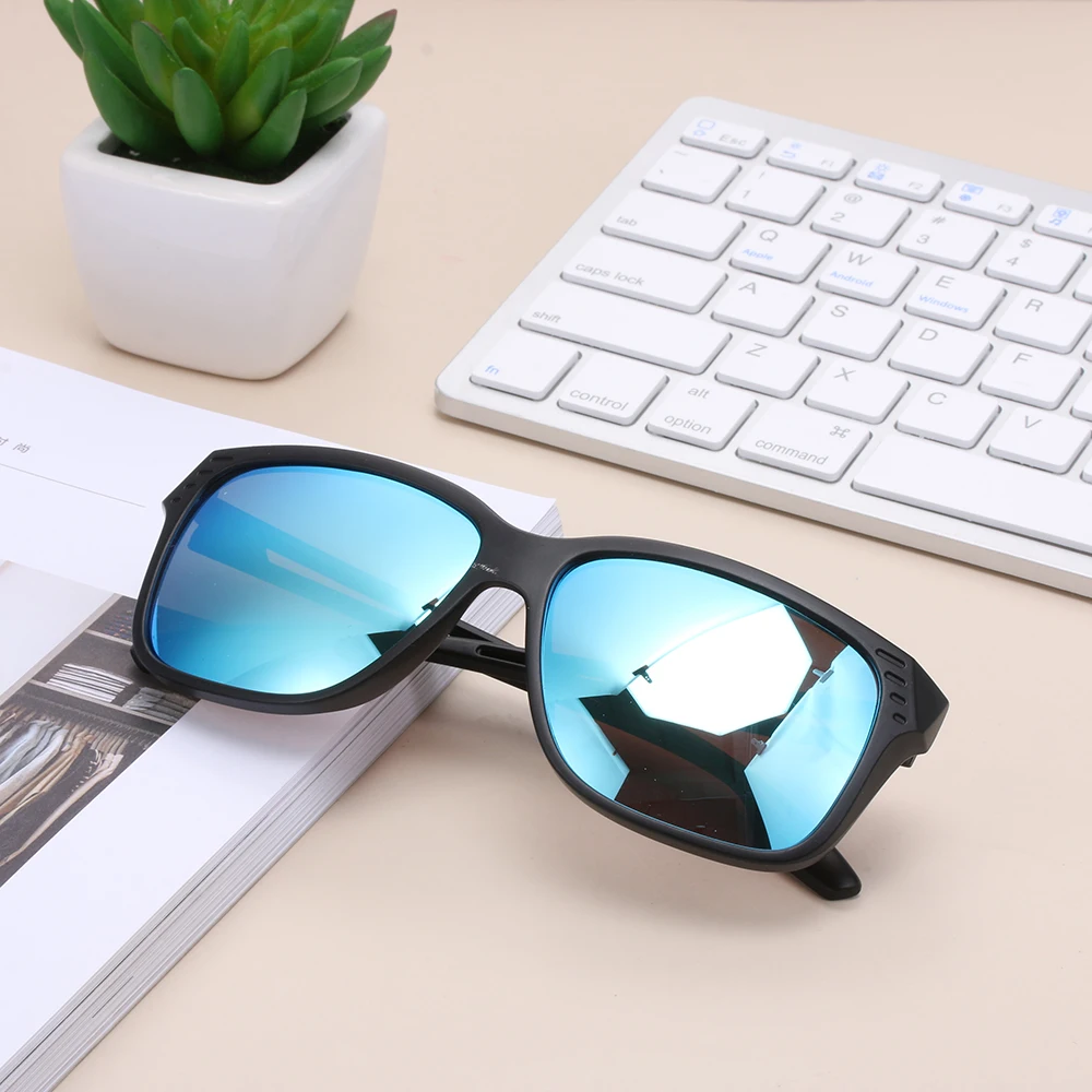 Мужские дорожные солнцезащитные очки UV400 поляризационные модные солнечные в