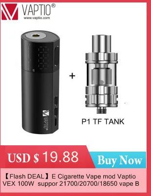 【LIMITED 】vape KIT Vaptio N1 Pro LITE Kit 200 Вт электронная сигарета 2,0 мл Коробка для бака Vape Mod 510 резьба подходит для аккумулятора 18650
