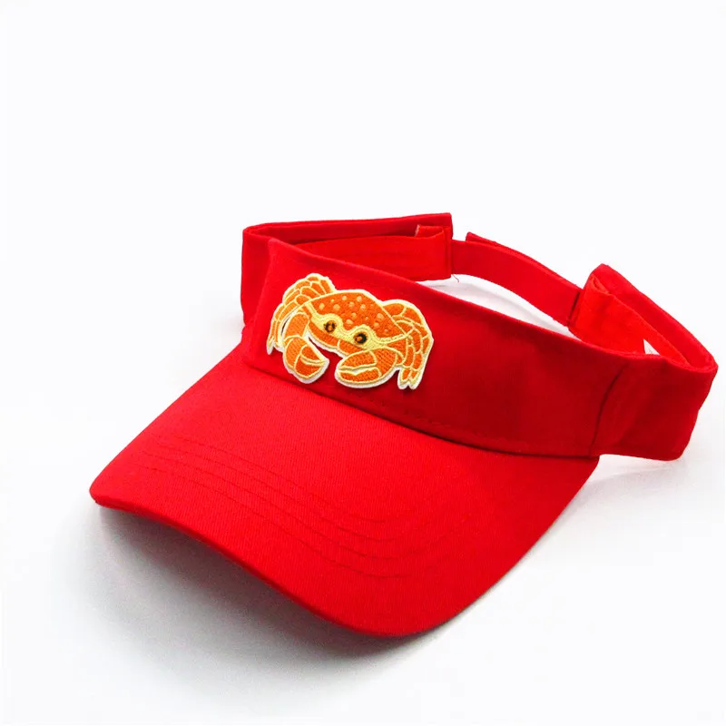 LDSLYJR Краб вышивка солнцезащитный козырек Бейсбол Кепки Регулируемый бейсболка