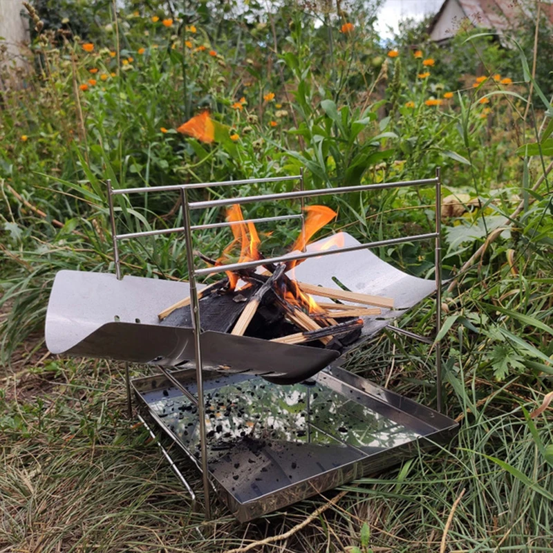 Складная подставка для благовоний сверхлегкая переносная из нержавеющей стали