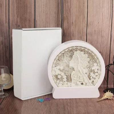 

Dramatic Character Paper Carving Lamp DIY Creative Scene USB Power Supply Home Decor Lights Creative Gifts 4.15