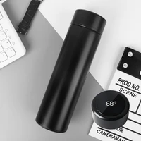 smart stainless steel thermos temperature display smart water bottle vacuum flask thermos coffee cup christmas gift