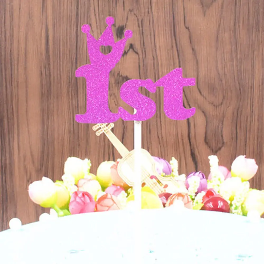 

New Creative cake decoration Baby 100 day cake insert flag card insert West fashion simple style point dessert table layout