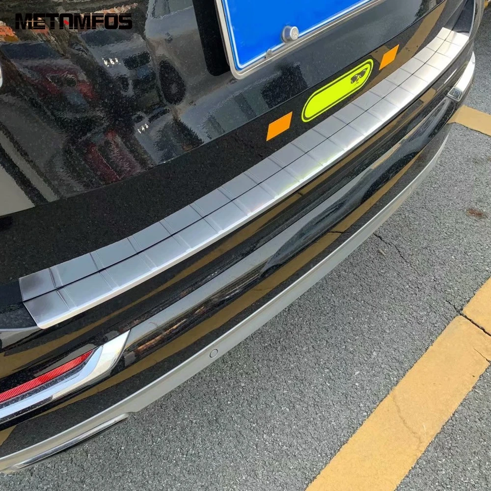 Для Volvo XC90 2016-2018 2019 2020 внешний задний бампер ног пластина задних ворот порога