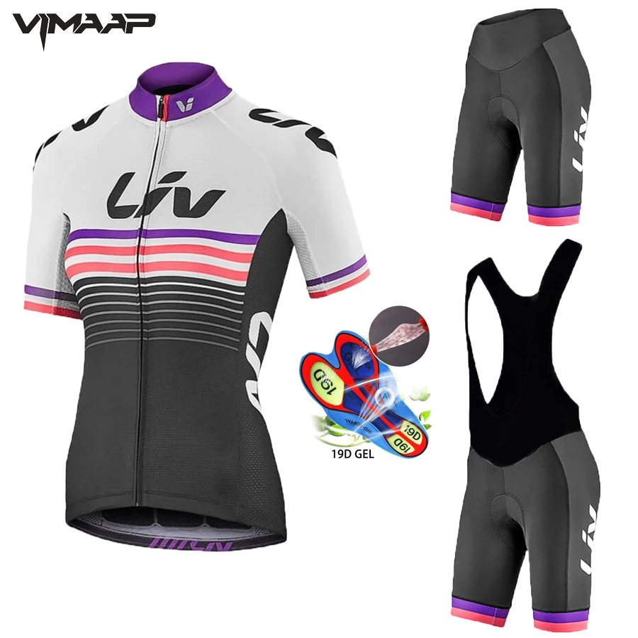 

2020 LIV Женский комплект из Джерси для велоспорта, летняя одежда для горного и шоссейного велосипеда, дышащая одежда для горного велосипеда, о...