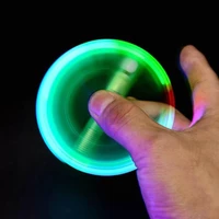 led pen ball pen fidget spinner hand top glow in dark light edc stress relief toys kids toy gift school supplies