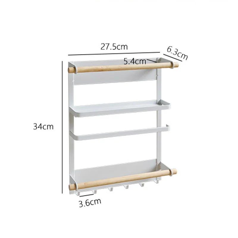 Настенный магнитный адсорбционный холодильник боковая стойка