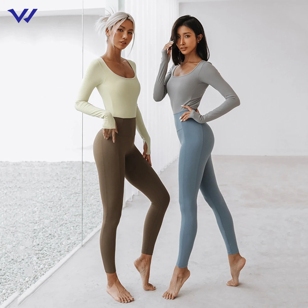 

Patchwork One Piece Yoga Clothes Running Fitness Long Pilates Jumpsuit