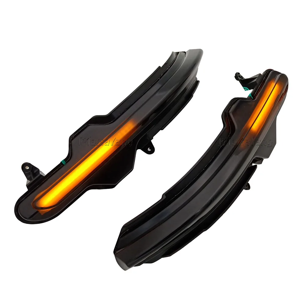 2xFor Lincoln Corsair Nautilus 2019 2020 2021 LED Side Wing Rearview Mirror Indicator Blinker Repeater Dynamic Turn Signal Light |