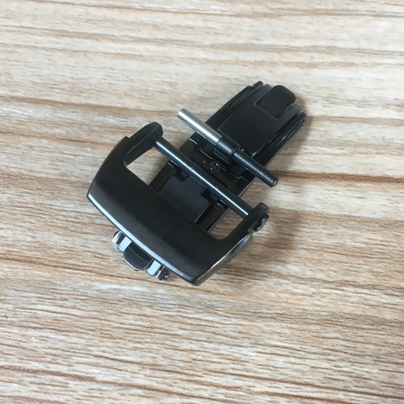 Brand  18mm 20mm Silver black RoseGold Pink stainless steel Butterfly  Buckle Replace For Richard Folding Clasp Mille RM