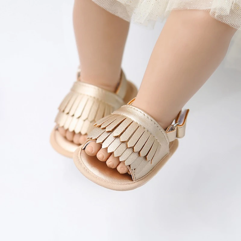 Модная одежда для детей Детская мода новорожденных мягкая подошва Ленточки