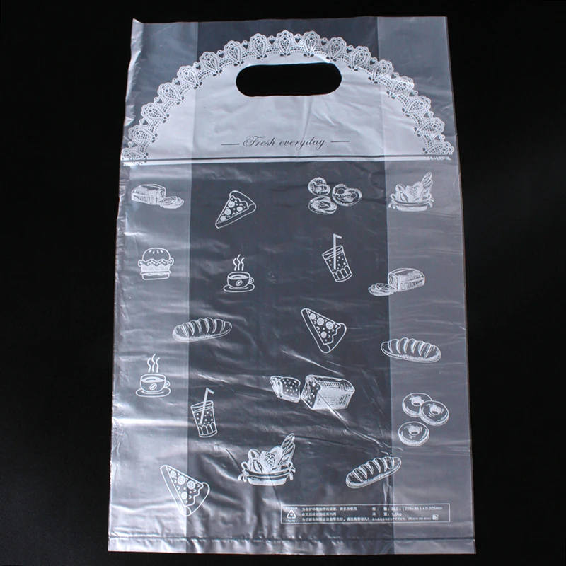 100 шт./упак. на подошве Однотонный белый кружевной дизайн хлебное печенье торт