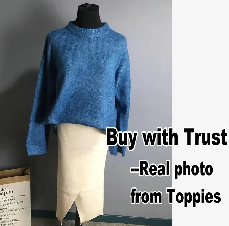 Осень-зима 2019 розовый свитер Женский пуловер с круглым вырезом мягкий вязаный