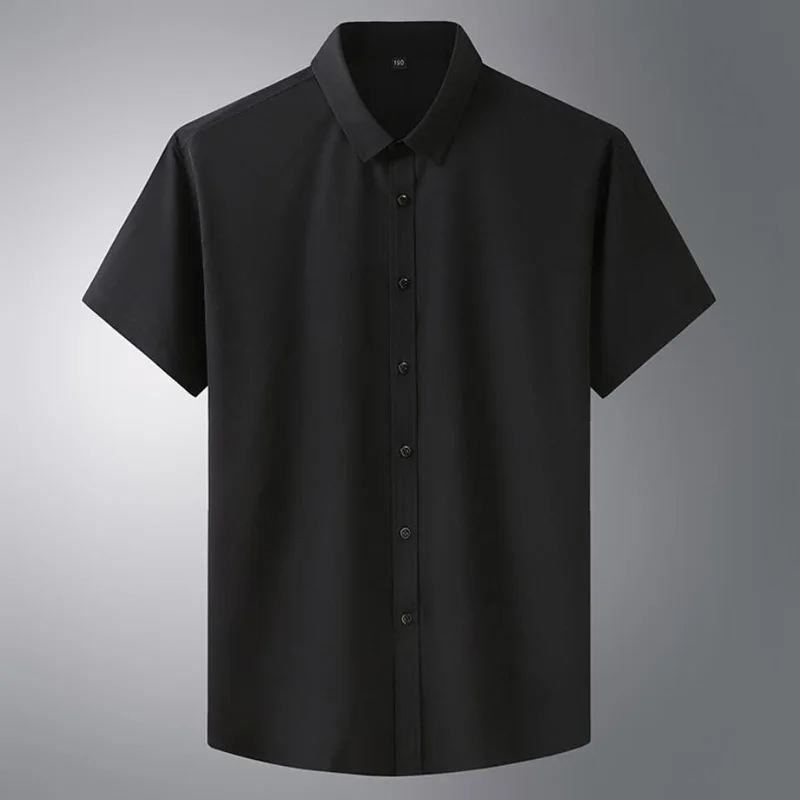 Блузка женская белая с коротким рукавом 10XL 11XL 165 кг | Мужская одежда