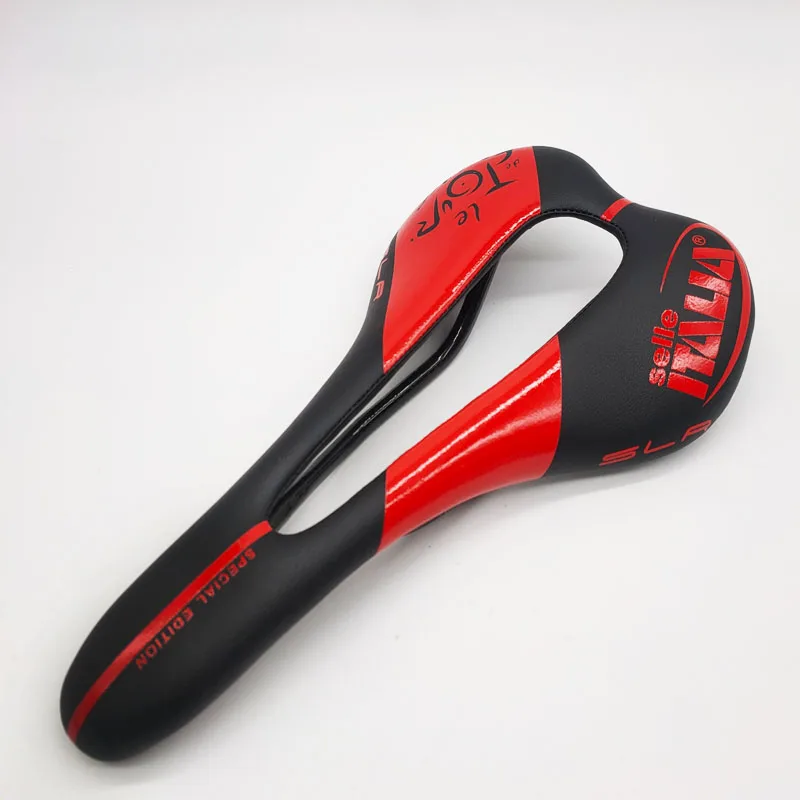 

Bicycle Seat Full Carbon Fiber Saddle Ultra-light High-performance Open-style Seat Large and Comfortable Mountain Bike Seat