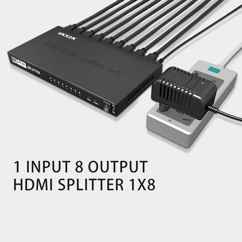 Разветвитель HDMI HDCP 4K 1x2 1 в 2 out усилитель сигнала мощности 1080P 3D 1x4 звуковой