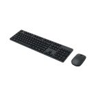 Беспроводная клавиатура и мышь Xiaomi 2,4G, Мини мультимедийная полноразмерная клавиатура и мышь, комбинированный набор для ноутбука, настольного ПК