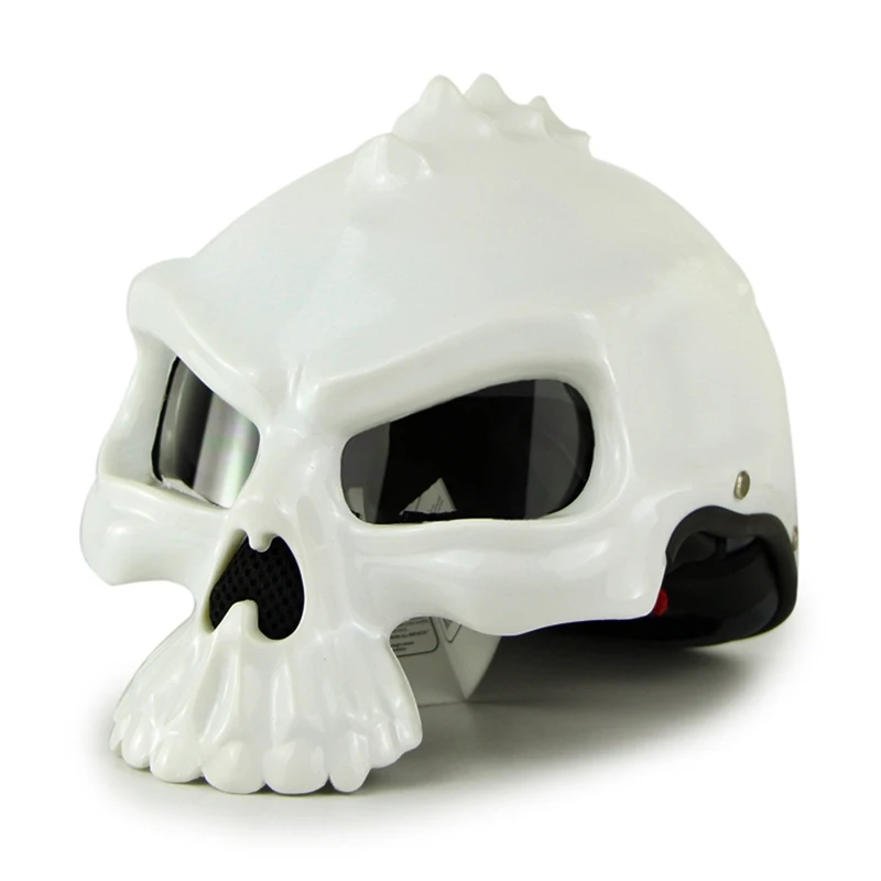 Мото rcycle винтажные шлемы с открытым лицом kask predator capacete para moto cicleta cascos racing JIEKAI