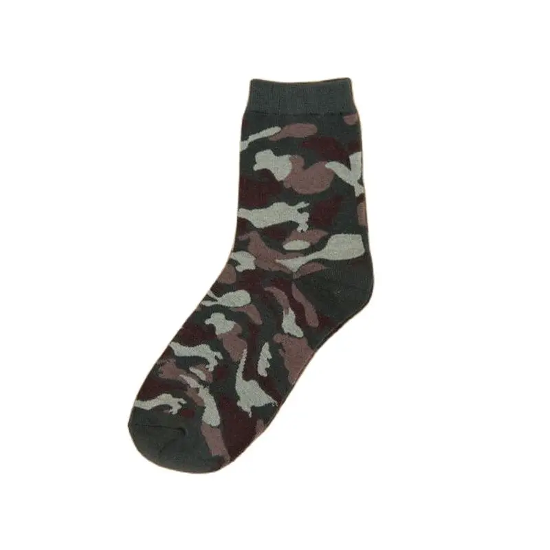 1 пара модные мужские камуфляжные хлопковые носки в стиле хип хоп для скейтеров