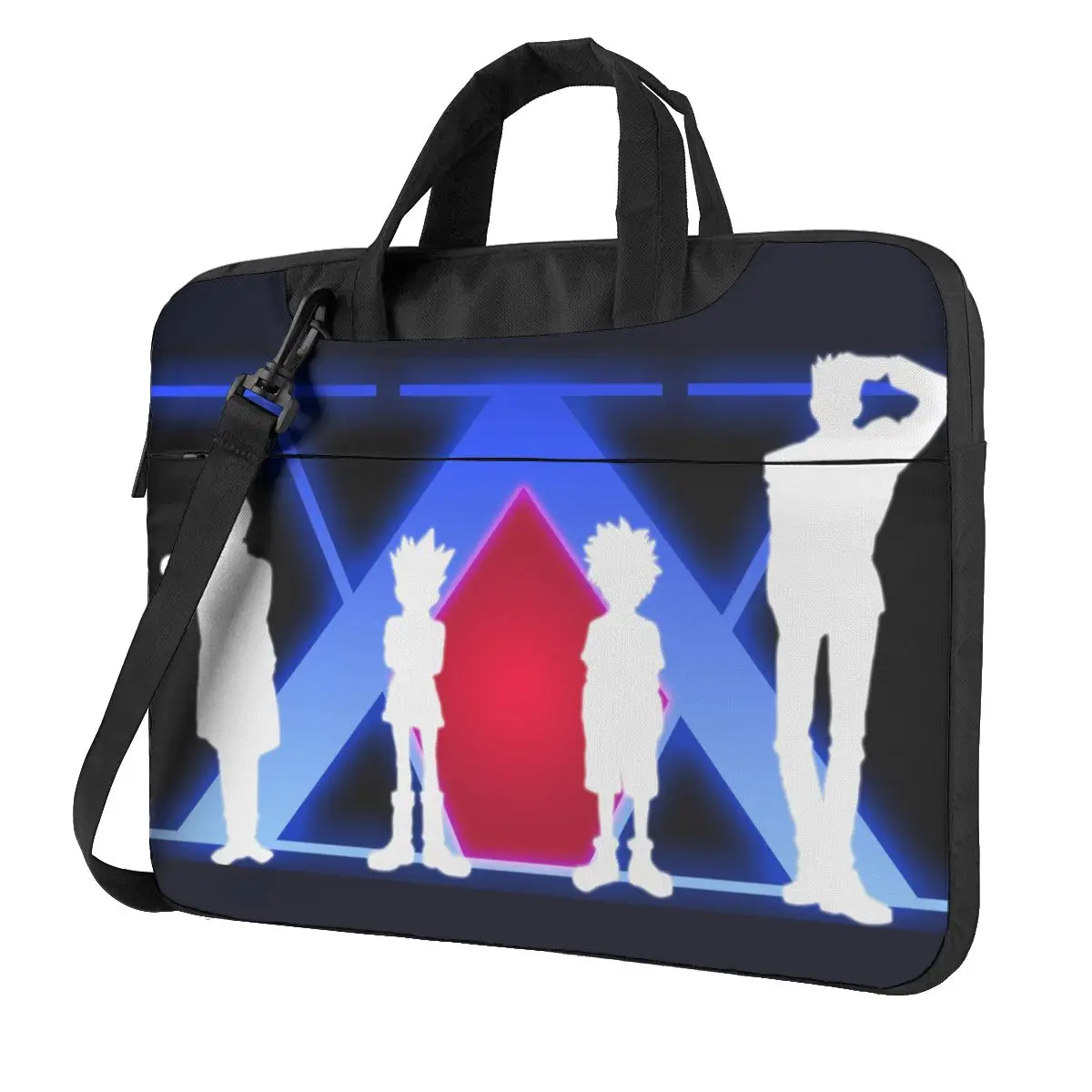 Anime - Hunter X Hunter Laptop Bag Case Protective Vintage Computer Bag Bicycle Crossbody Laptop Pouch