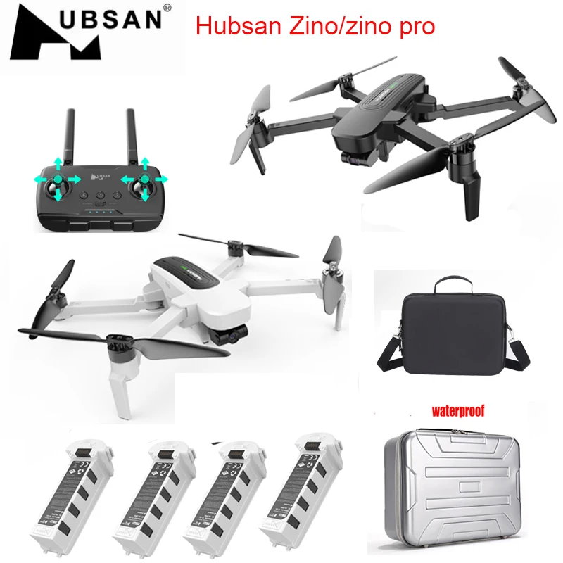 Hubsan H117S Zino gps 5,8 Г 1 км Складная рукоятка с видом от первого лица в формате 4K UHD, Камера 3-осевому гидростабилизатору RC Дрон Квадрокоптер RTF высокое Скорость