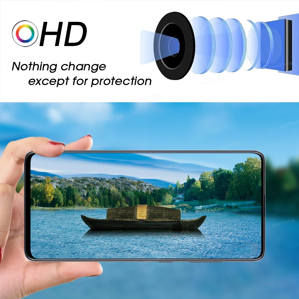 9D стекло для камеры samsung Galaxy S10 Plus 5G Note 10 Pro S9 S8 S10e 9 8 S7 Edge мягкая стеклянная пленка