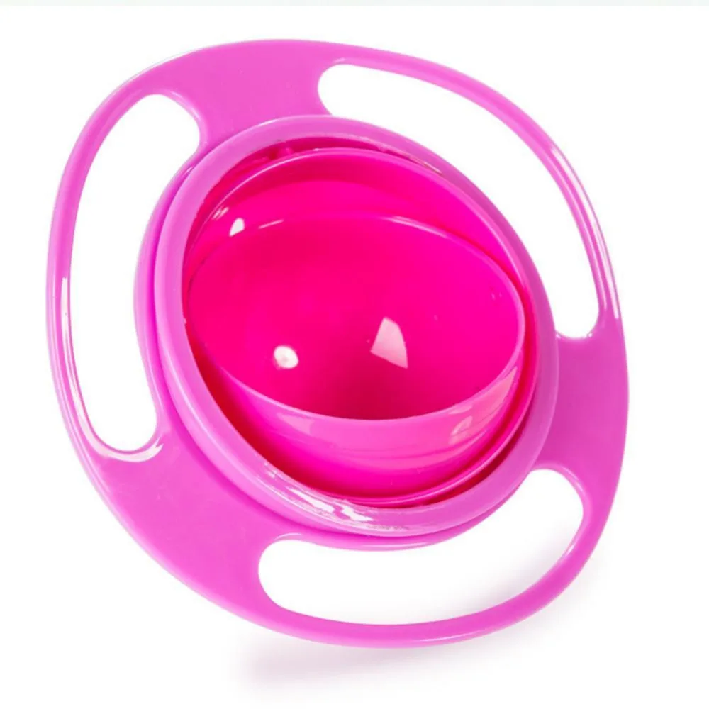 Универсальная 360 Поворот Гироскопическая чаша для кормления зонтик