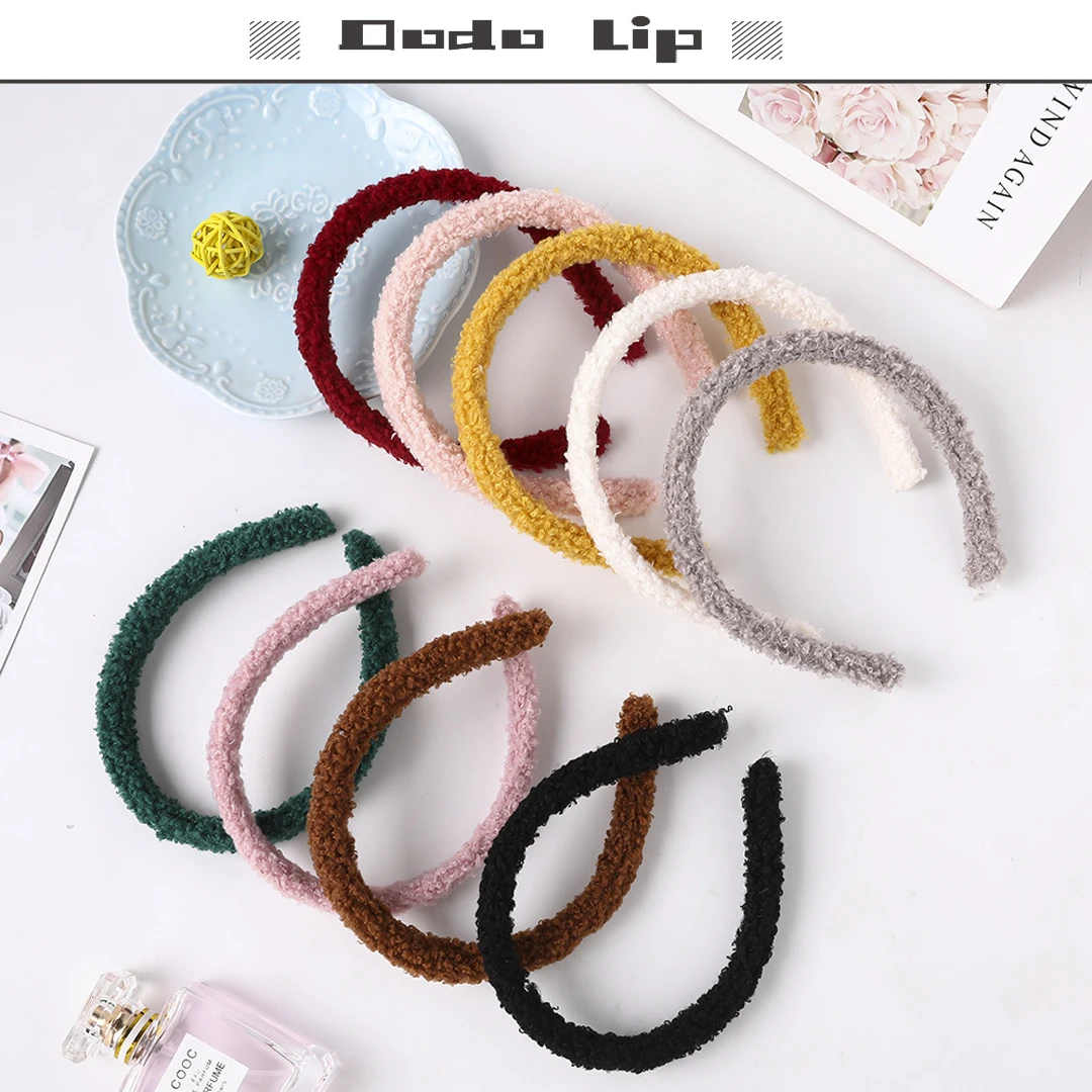 Повязка на голову из кораллового флиса аксессуары для волос повязка женщин и