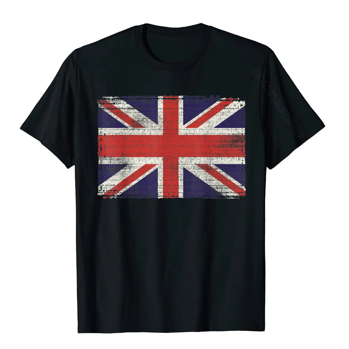 Union Jack T-Shirt Vintage UK Flag Tee British Retro Flag Tops Tees Fashionable Fashionable Cotton Men T Shirt Fashionable