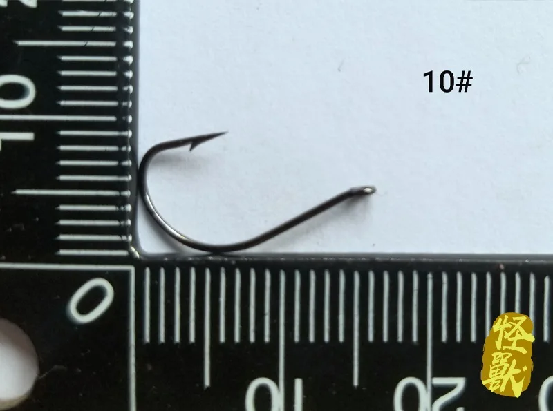 Fishing Hook Slight Slime Thin Hooks Stream High Carbon Steel Barbed Fishhook Lot 20 Pieces Sale