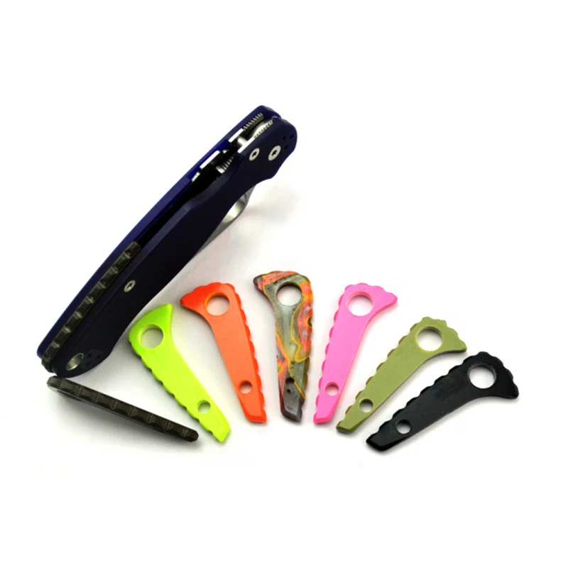 

1pc High Quality C81 Knife Spine Keel G10 Acrylic Material Outdoor EDC Multi Tools DIY Making Tools Folding Pocket Back Spacer