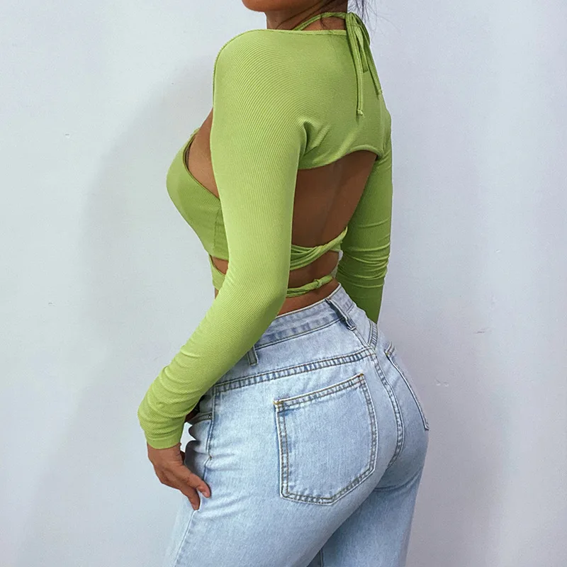 

Hollow Out Crop Top Y2K Punk Tee Shirts For Women Asymmetrical Gothic Streetwear 2021 Spring Sexy Skinny Club Clothes Top