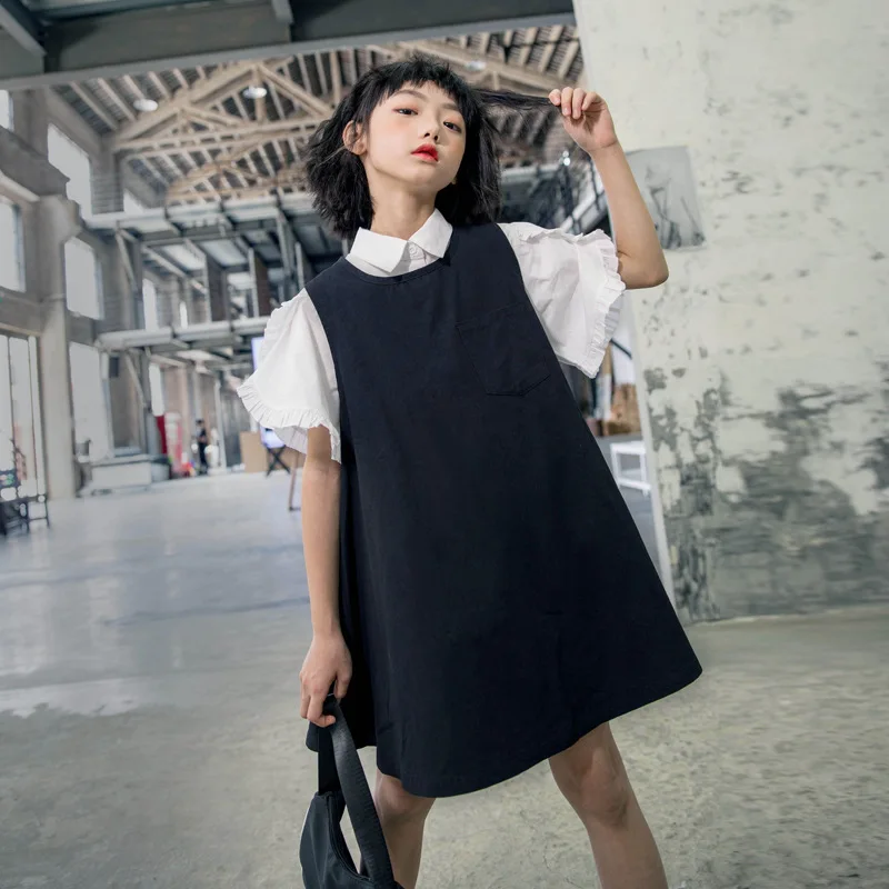 Детская одежда 2020 платье для девочек костюм родителей и детей хлопковая Милая