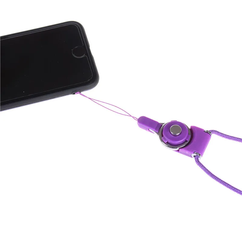 2 шт. карамельных цветов ремешок для мобильного телефона шнур ремешки с защитой