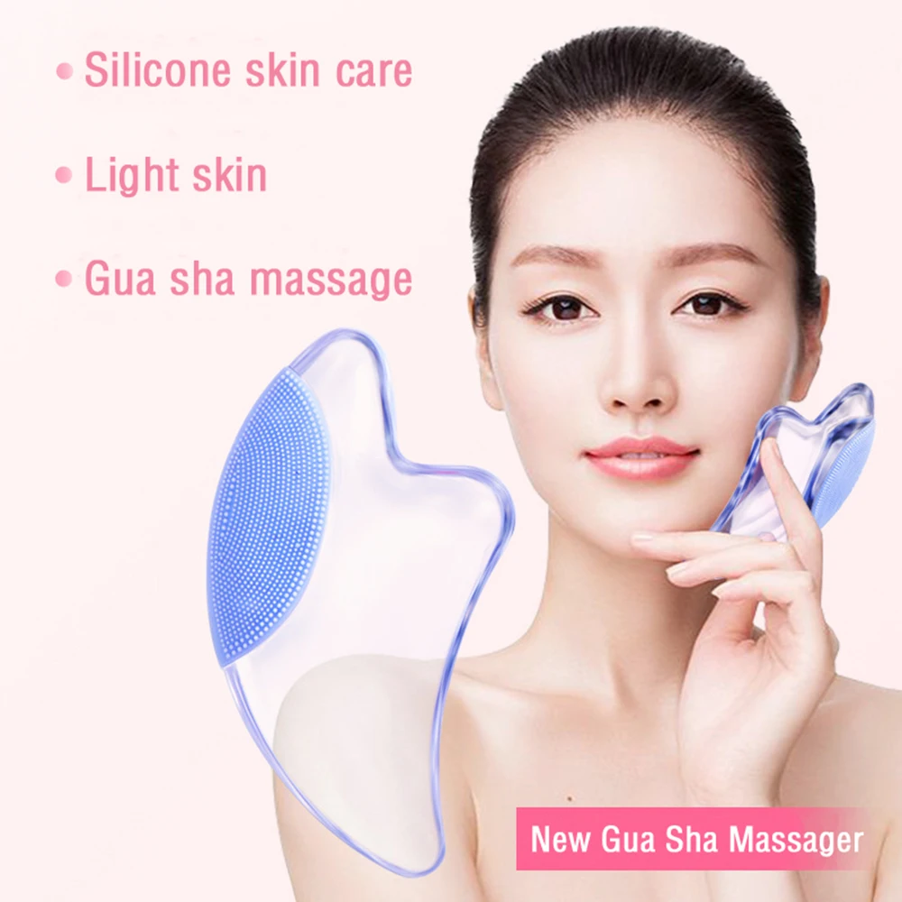 

Natural Gua Sha Scraper Board Massage Guasha Stone For Neck Skin Lifting Wrinkle Remover Beauty Care Facial Massager Cleansing