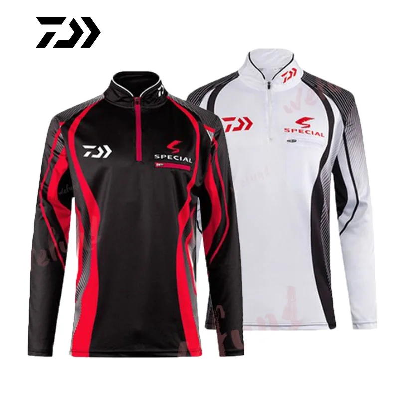 

Furakuma DAIWA Fishing clothes Cycling fishing suits long-sleeved quick drying ventilation outdoor Anti-UV sunscreen