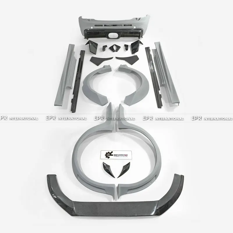 

Для F56 Mini Cooper S TP Style комплект широкого кузова (только S) передний бампер губа утка боковое крыло юбка задний бампер