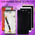 5,9 дюймовый дисплей Catteny Nova 2i для Huawei Mate 10 Lite, ЖК-сенсорная панель, экран с дигитайзером в сборе с рамкой