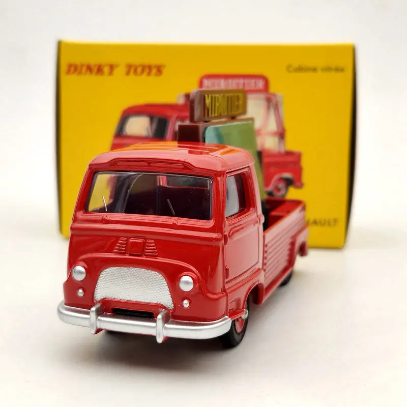 DeAgostini изящный игрушки 564 563 Miroitier Estafette Renault кабина Vitree Палочки красный цвет литьё