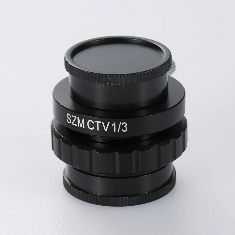 0.5X C-mount адаптер объектива 1/2 1/3 CTV для SZM Тринокулярный Стерео микроскоп аксессуары