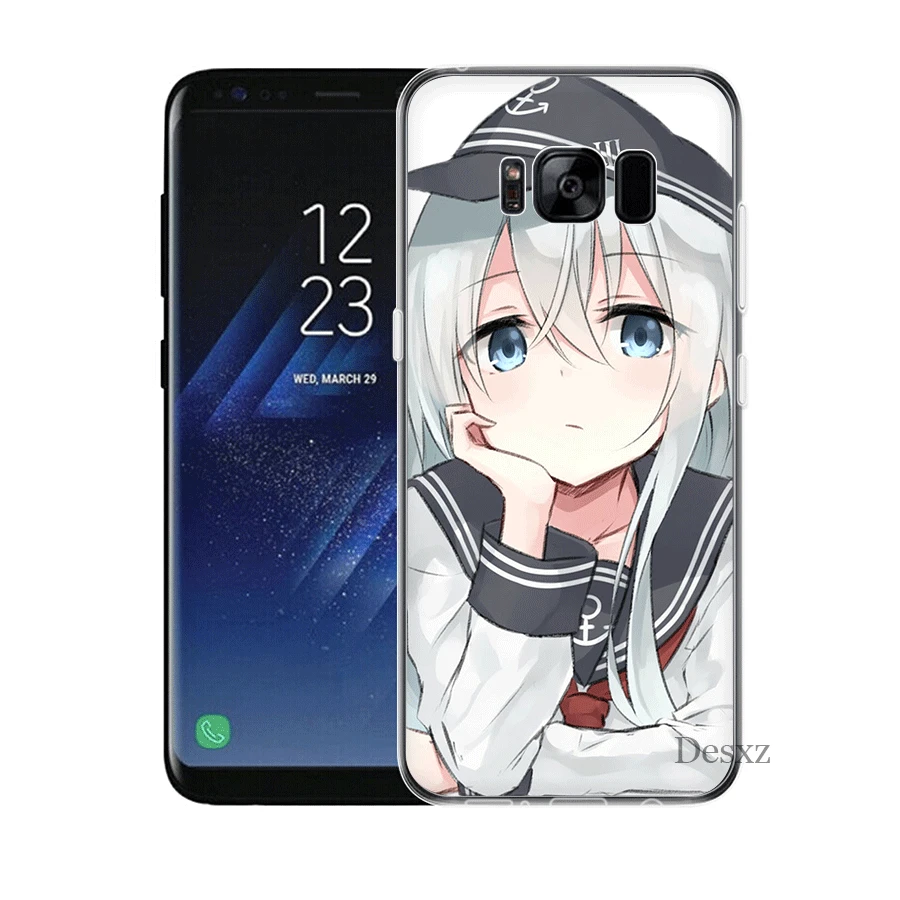 Чехол для мобильного телефона samsung Galaxy J7 J6 J5 J3 J2 J1 Prime Жесткий аниме девочек