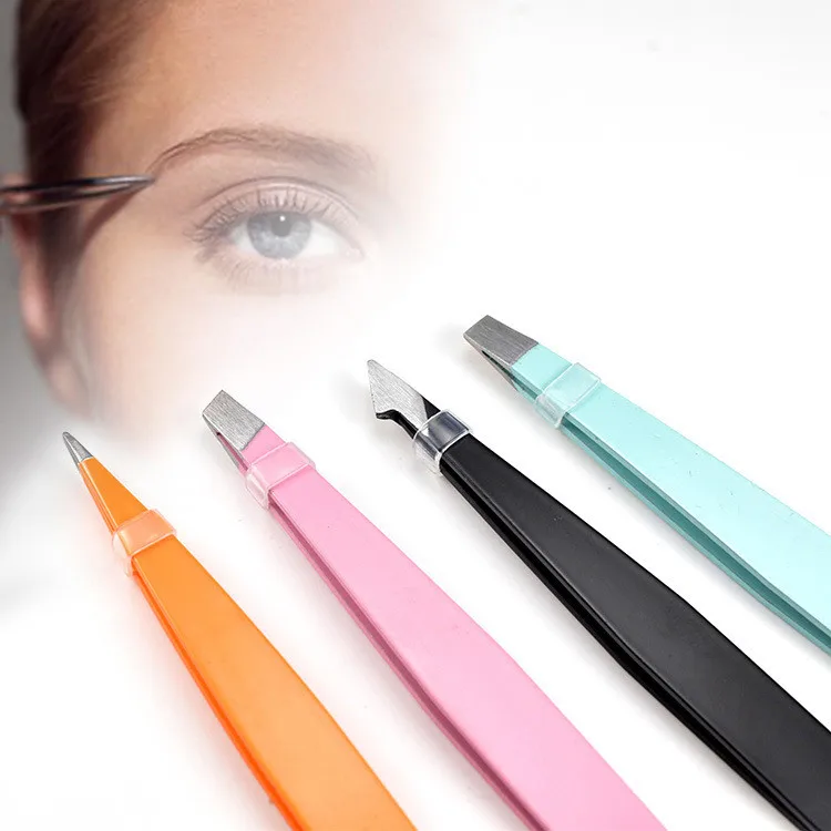 1 шт. пинцет для бровей из нержавеющей стали удаления глаз инструмент нанесения