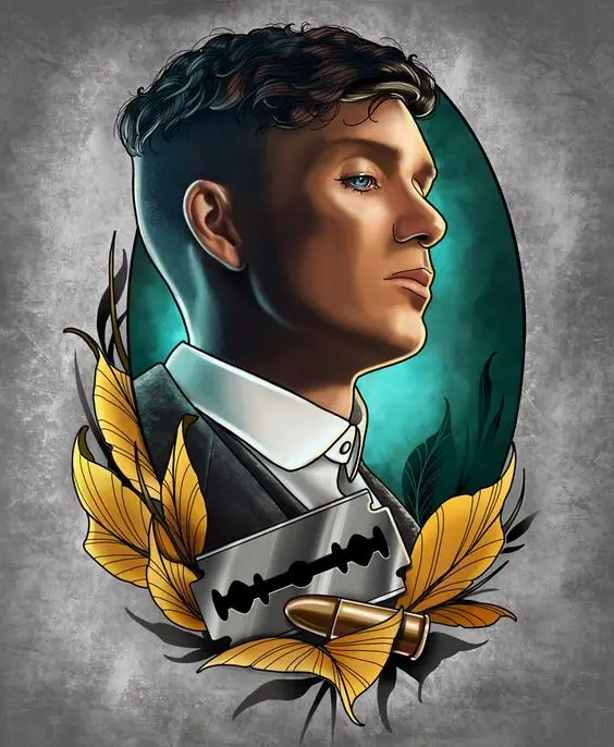 7 Британский высокий балл crime drama Peaky Blinders плакат высокое качество холст картина домашний Декор стены искусства duvar tabloar o762 - Цвет: 7