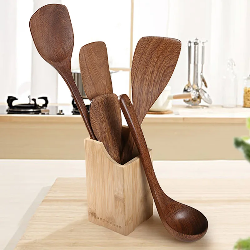 Двухсекционный японский стиль большая Деревянная антипригарная сковорода с