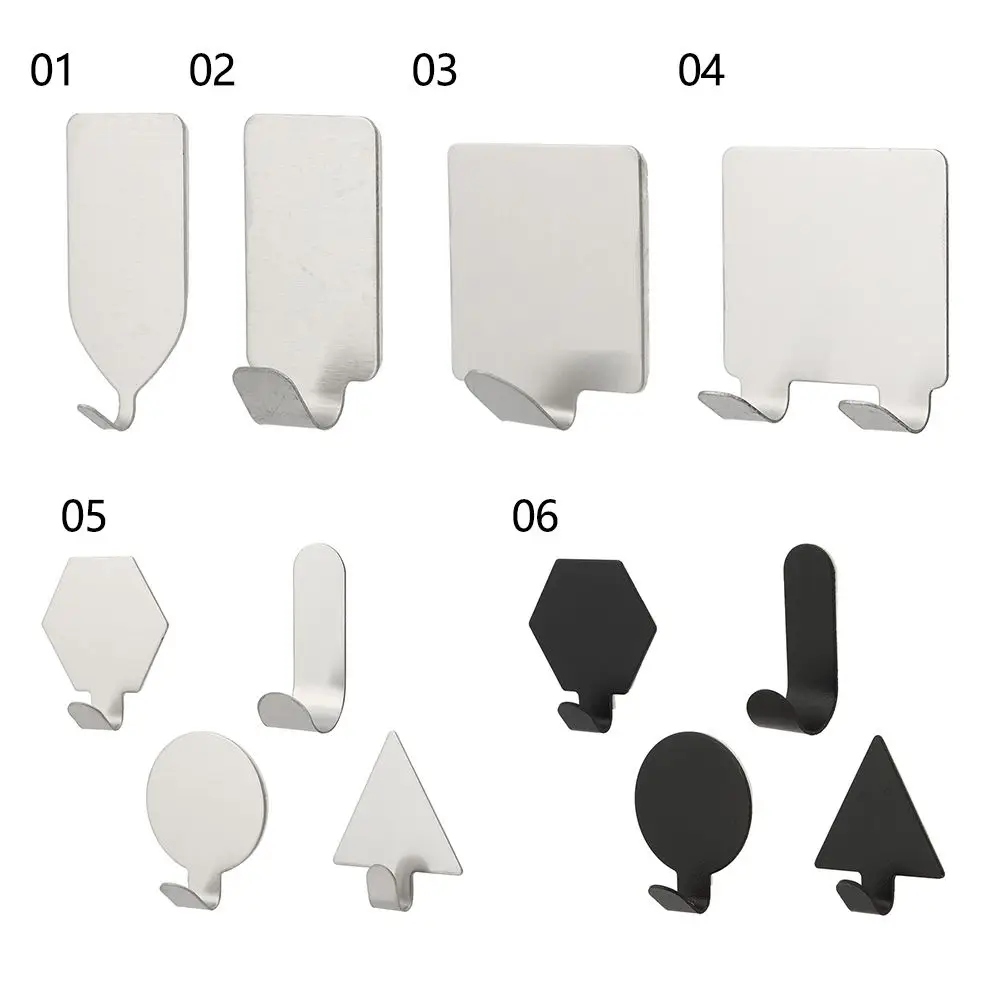 Самоклеящаяся вешалка для кухонных полотенец настенный крючок из нержавеющей