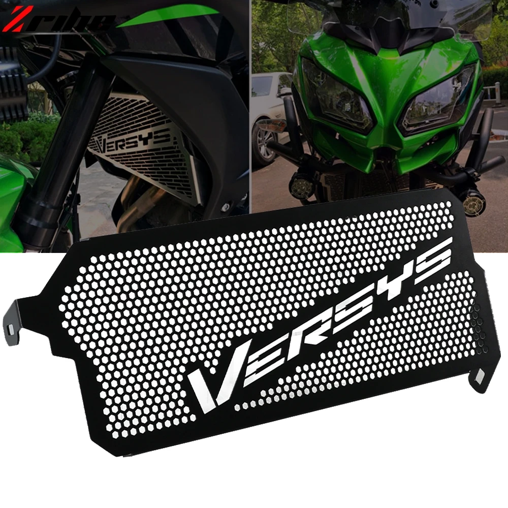 Защитная крышка радиатора для Kawasaki Versys 650 2015 2016 2017 2018 2019 2020 2021 аксессуары