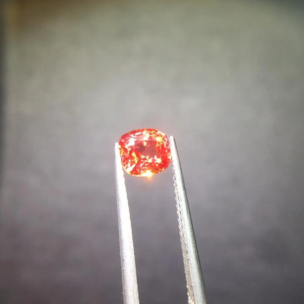 A120 сапфир 1.06ct натуральный ненагреваемый падпарадша шриль-Ланка свободные