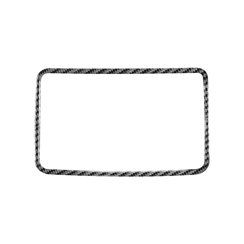 

Для Mercedes Benz CLA/GLA/A 2015-2018 A Class 2013-2018 аксессуары для заднего выхода из настоящего углеродного волокна рамка отделочные наклейки